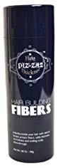 Piz-zaz Hair Building Fibers All Natural Organic Keratin Protein Fibers Hair Thickner 28gr in