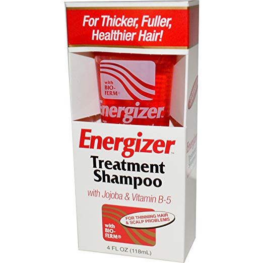 Hobe Labs, Energizer Treatment Shampoo with Jojoba & Vitamin B-5, 4 fl oz (118 ml) - 2pc