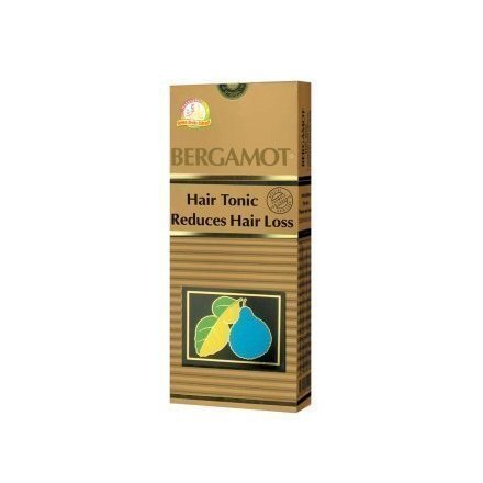 Bergamot Hair Tonic Reduces Hair Loss Golden 100ml.