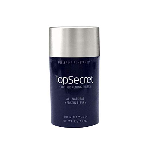 Top Secret Hair Thickening Fibers -Regular Size Refill (.42 OZ.) Black