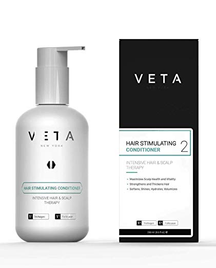 Veta – Hair Stimulating Conditioner – Anti-Aging Hair Moisturizer – Repair and Strengthen Hair – Suitable for All Hair Types – No Harsh Chemicals – Paraben and Sulfate Free – 8.5 fl. oz.