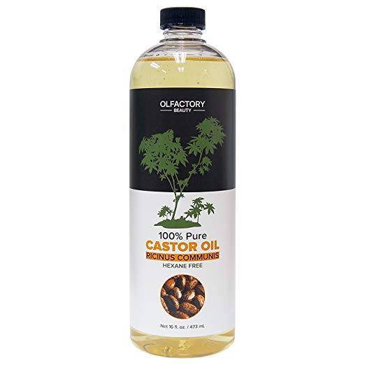 Olfactory Beauty 100% Pure Castor Oil 16oz