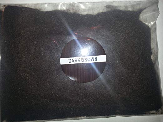 Hair Building Fibers Dark Brown 50 Grams. Highest Grade Refill That You Can Use for Your Bottles from Competitors Like Toppik®, Xfusion®, Miracle Hair®.