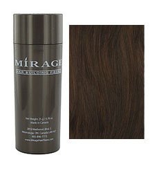 Mirage Hair Building Fibers, Medium Brown, 25g / 0.78 oz.