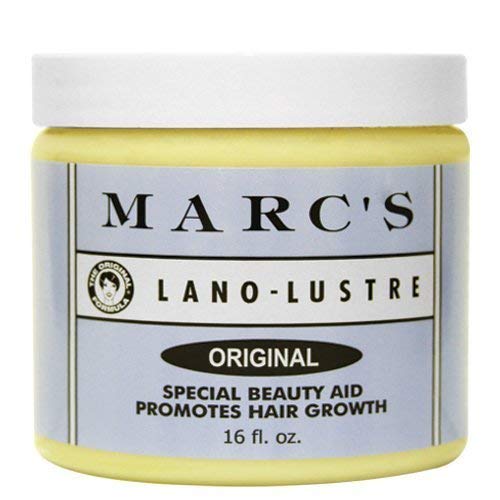 Marc's Lano-Lustre Original, Special Beauty Aid Promotes Hair Growth 16oz