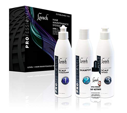 Loesch Professional Enhanced Treatment Kit (Level 2) (Hormone-Free), to stimulate hair growth or prevent hair loss.