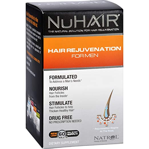 NuHair Hair Regrowth for Men Tablets 50 Tablets