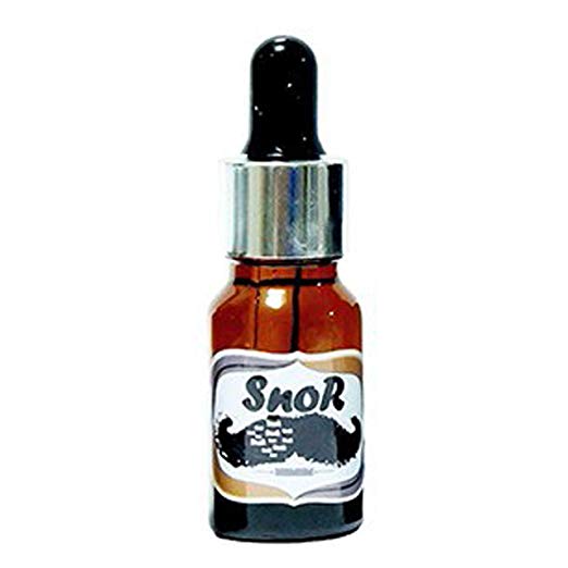 SNOR Original Naturals Organic HAIR GROWTH HERB SERUM GROW MUSTACHE BEARD SIDEBURNS 10 ml. (1 Bottle)