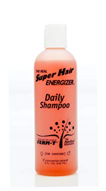 Hair Care Natural Shampoo By Super Hair Energizer, Enriched with Jojoba Oil Shampoo to Promote Healthy Hair Regrowth and Prevent Thinning Hair, 8 Oz. Per Bottle