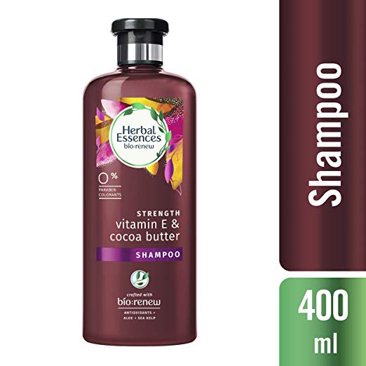 Herbal Essences Biorenew Vitamin E & Cocoa Butter Strength Shampoo, 13.5 FL OZ