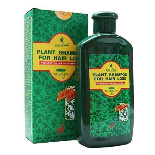 Deity of Hair Plant Shampoo for Hair Loss - Acceleration Hair Growth Formula - 8 Oz (230 Ml) - 3 Bottles