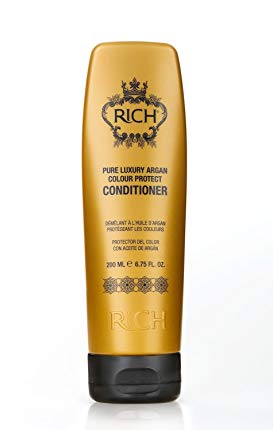 RICH Hair Care Pure Luxury Argan Color Protect Conditioner, 6.75 oz.