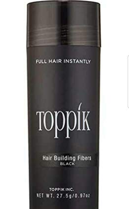 TOPPIK Hair Building Fibers, Black 27.5 g by Toppik